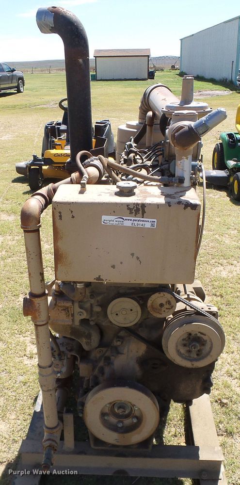 image for item EL9142 Six cylinder natural gas irrigation engine