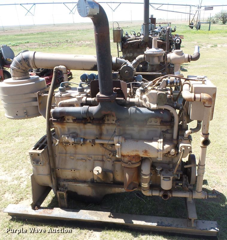 image for item EL9142 Six cylinder natural gas irrigation engine
