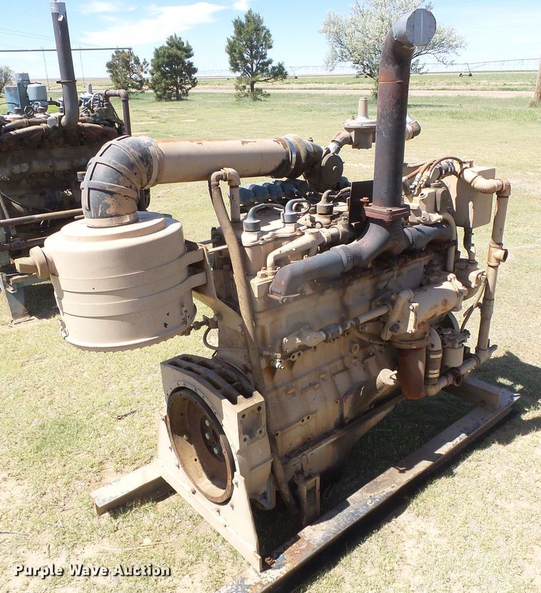 image for item EL9142 Six cylinder natural gas irrigation engine