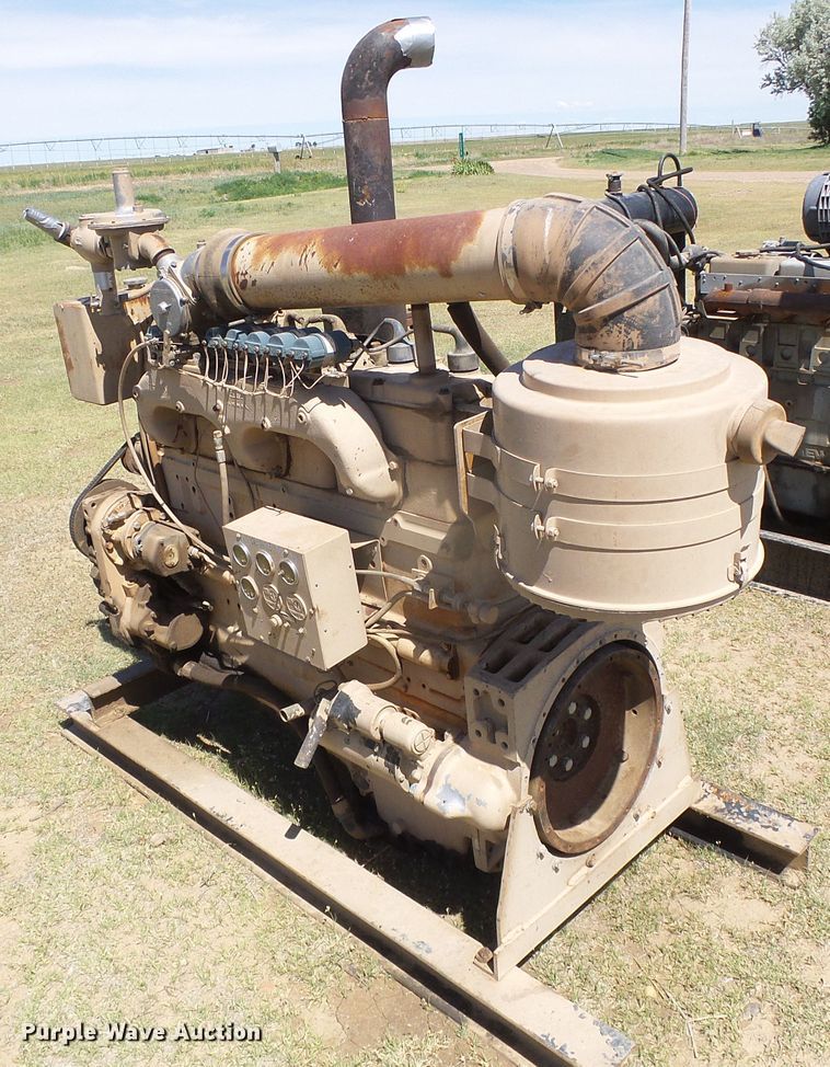 image for item EL9142 Six cylinder natural gas irrigation engine