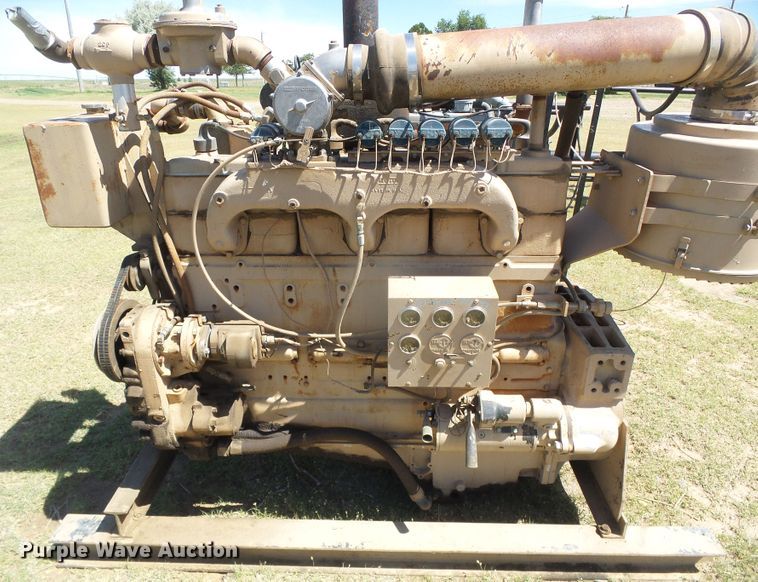 image for item EL9142 Six cylinder natural gas irrigation engine
