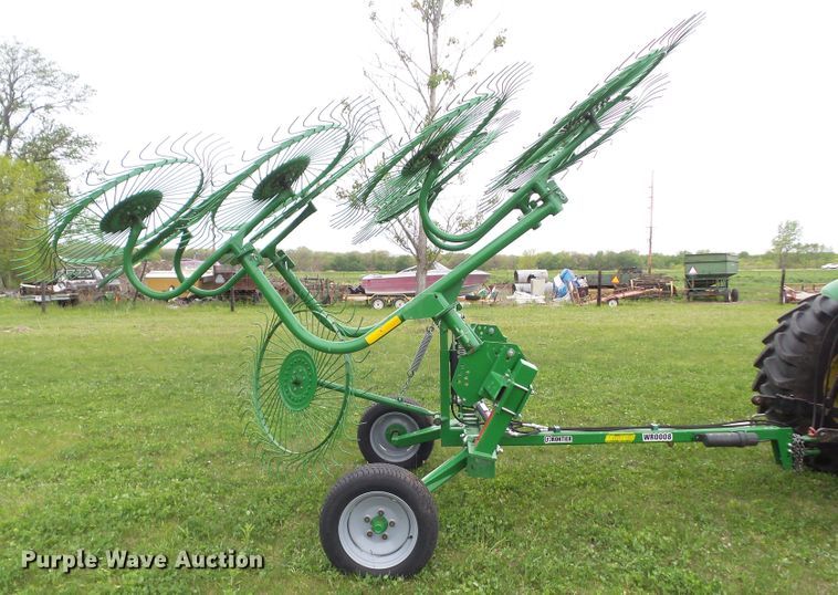 image for item EM9997 2018 Frontier WR0008 hay rake