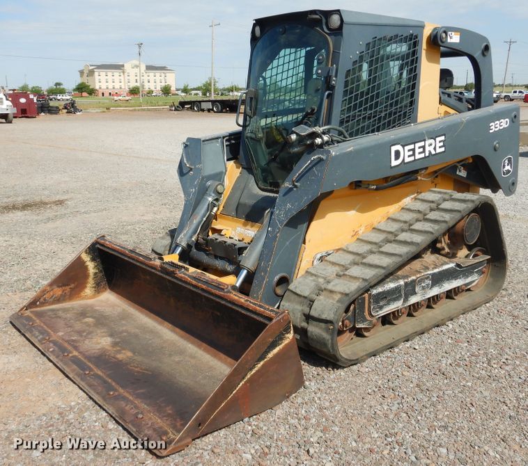 image for item GE9403 2011 John Deere 333D  tracked skid steer loader