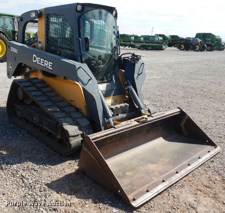 image for item GE9403 2011 John Deere 333D  tracked skid steer loader
