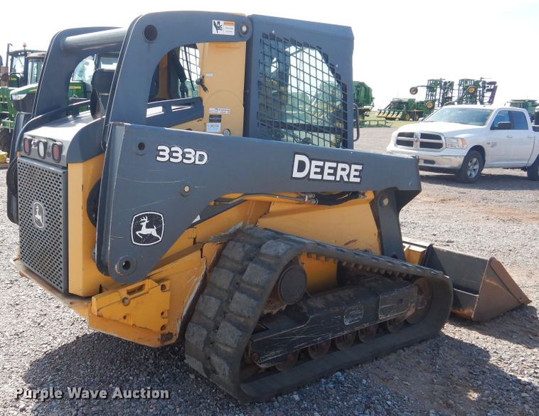 image for item GE9403 2011 John Deere 333D  tracked skid steer loader