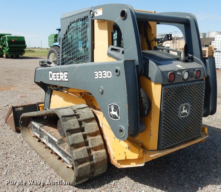 image for item GE9403 2011 John Deere 333D  tracked skid steer loader