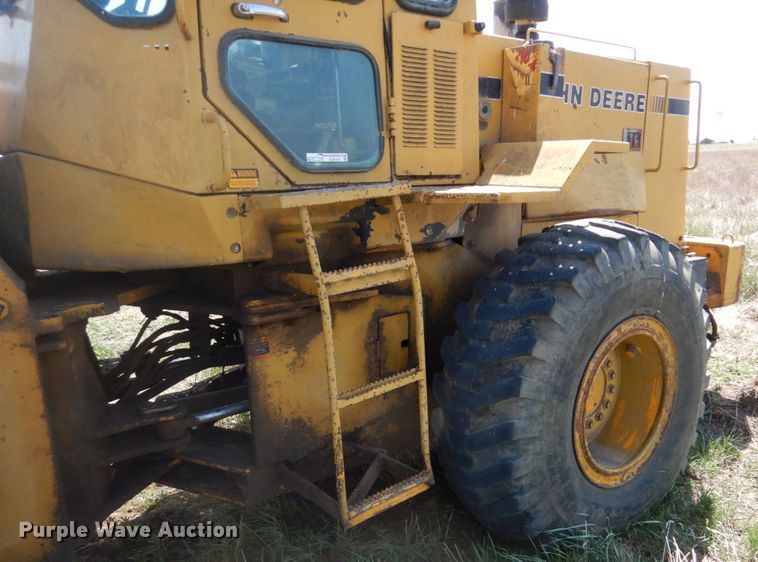 image for item GO9154 1988 John Deere 544E  wheel loader