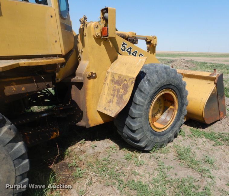 image for item GO9154 1988 John Deere 544E  wheel loader