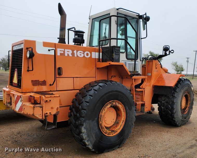 image for item GO9165 1995 Fiat-Allis FR160  wheel loader