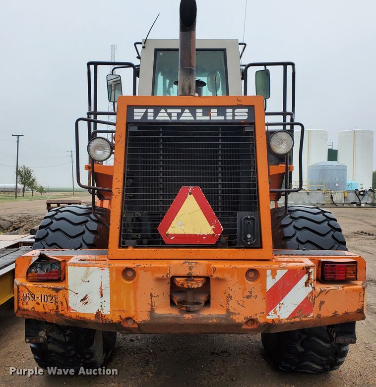 image for item GO9165 1995 Fiat-Allis FR160  wheel loader