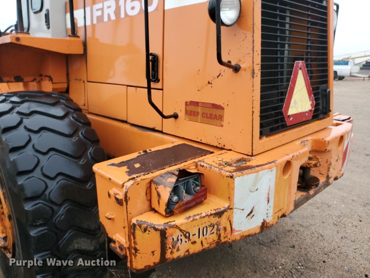 image for item GO9165 1995 Fiat-Allis FR160  wheel loader