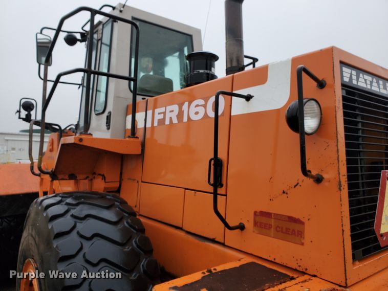 image for item GO9165 1995 Fiat-Allis FR160  wheel loader