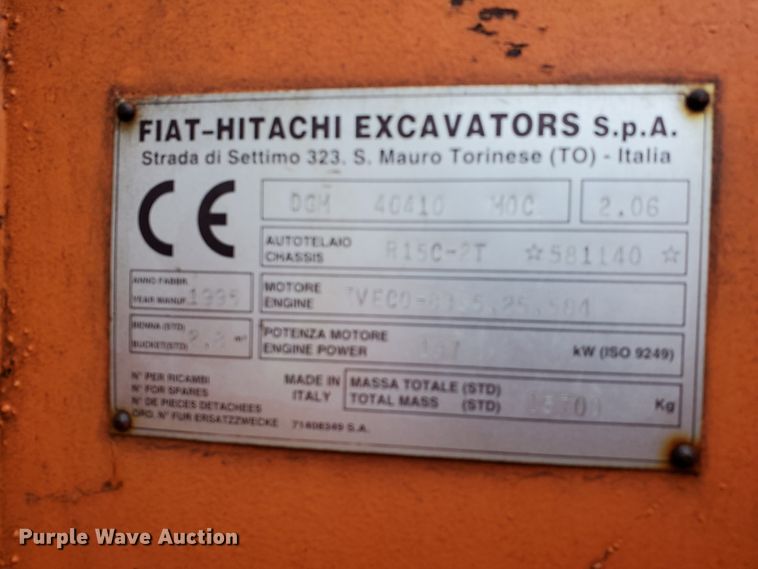 image for item GO9165 1995 Fiat-Allis FR160  wheel loader