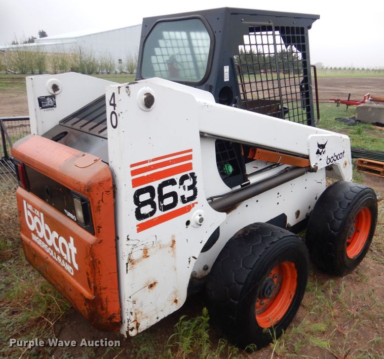 image for item GO9168 1998 Bobcat 863  skid steer loader