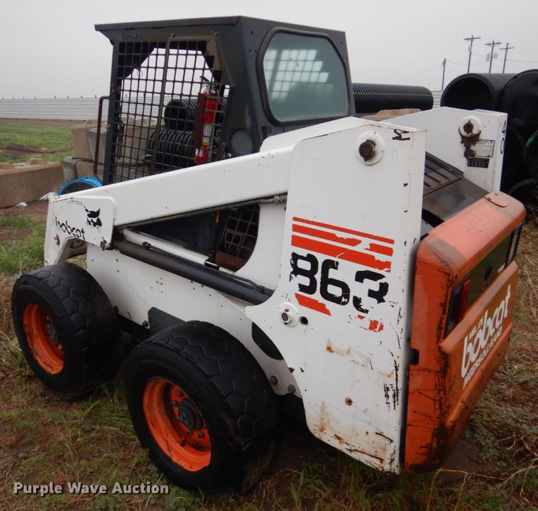 image for item GO9168 1998 Bobcat 863  skid steer loader