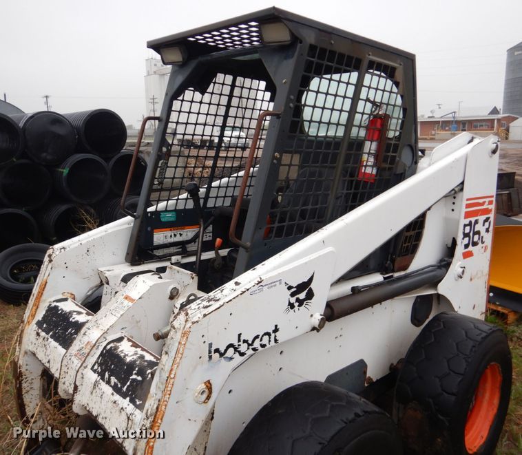 image for item GO9168 1998 Bobcat 863  skid steer loader