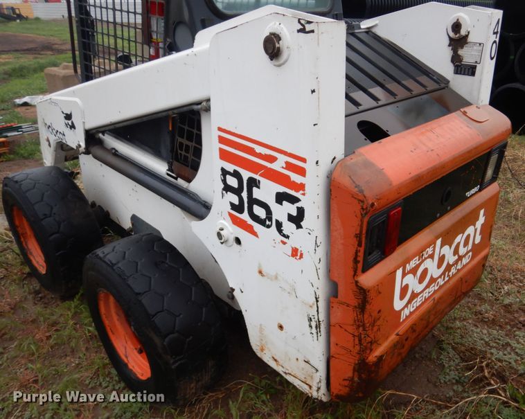 image for item GO9168 1998 Bobcat 863  skid steer loader