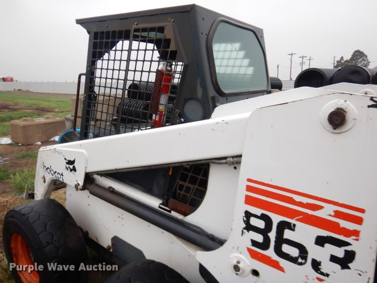 image for item GO9168 1998 Bobcat 863  skid steer loader