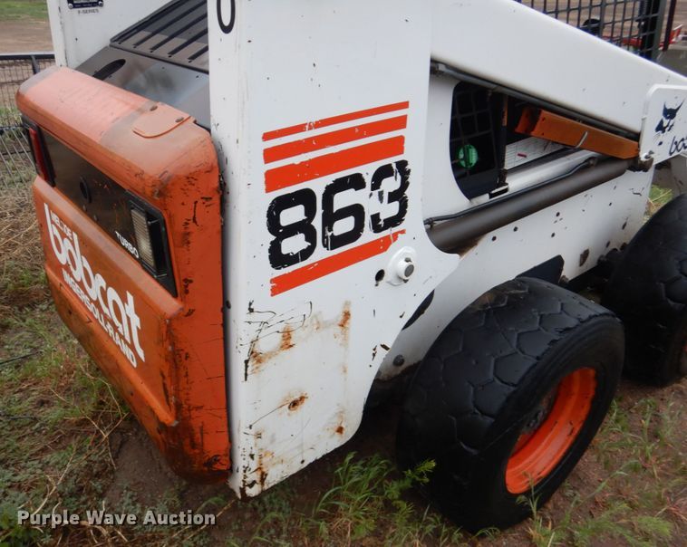 image for item GO9168 1998 Bobcat 863  skid steer loader