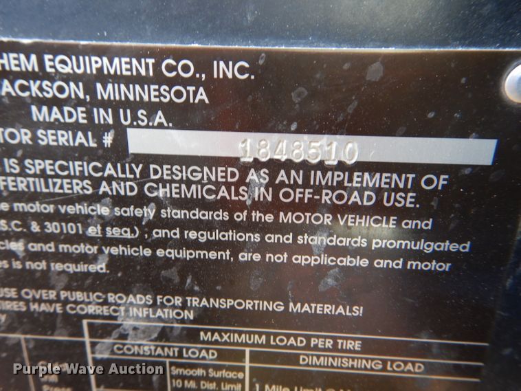 image for item GO9654 Ag-Chem TerraGator 1803 applicator