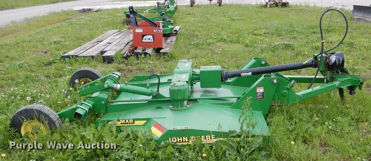 image for item GO9684 John Deere MX8 rotary mower