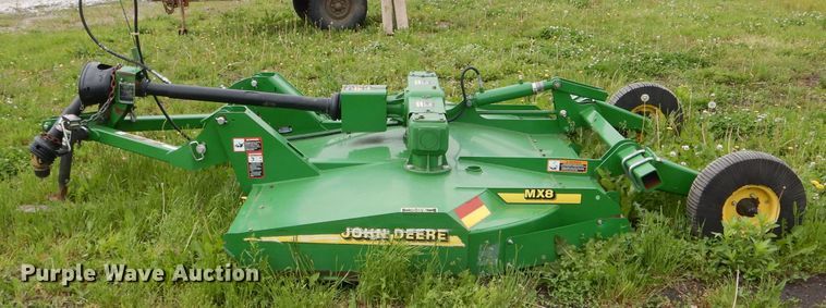 image for item GO9684 John Deere MX8 rotary mower