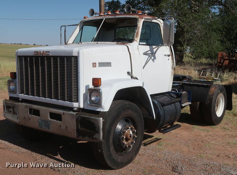 image for item GS9897 1985 GMC Brigadier  semi truck
