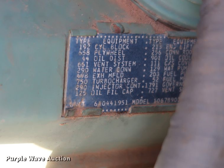 image for item GS9897 1985 GMC Brigadier  semi truck