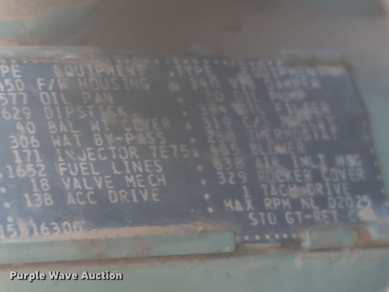 image for item GS9897 1985 GMC Brigadier  semi truck