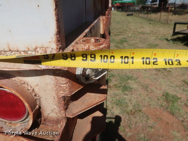 image for item GS9899 Double hopper bottom grain trailer