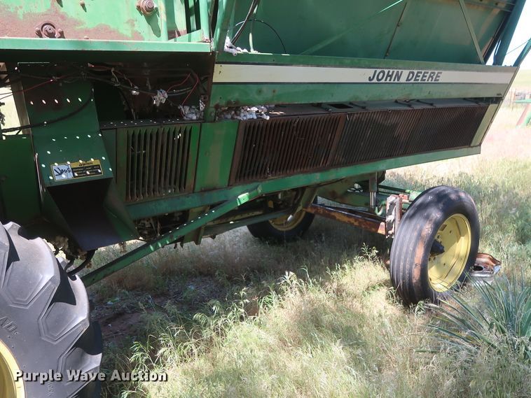 image for item GS9904 (2) John Deere cotton strippers