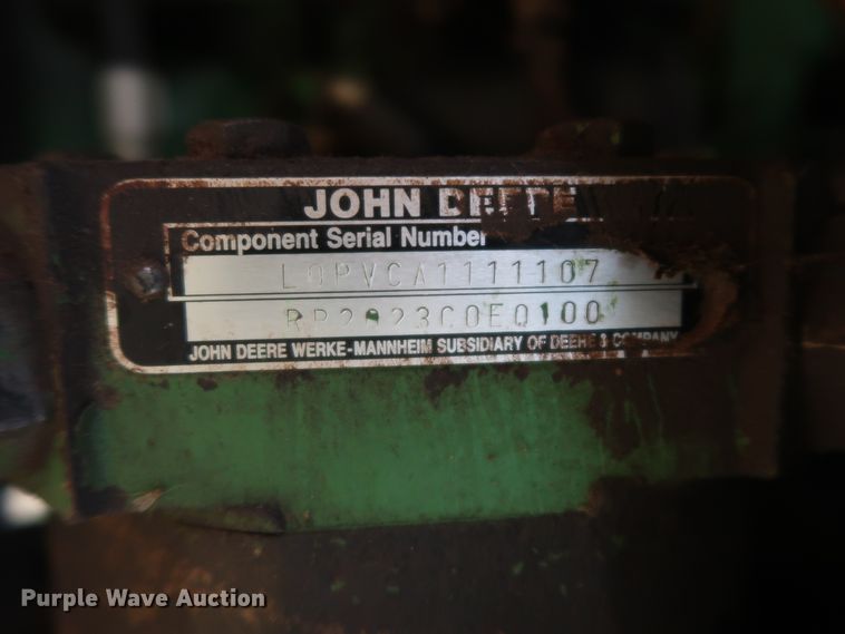 image for item GS9904 (2) John Deere cotton strippers