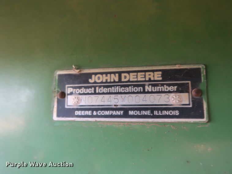 image for item GS9904 (2) John Deere cotton strippers