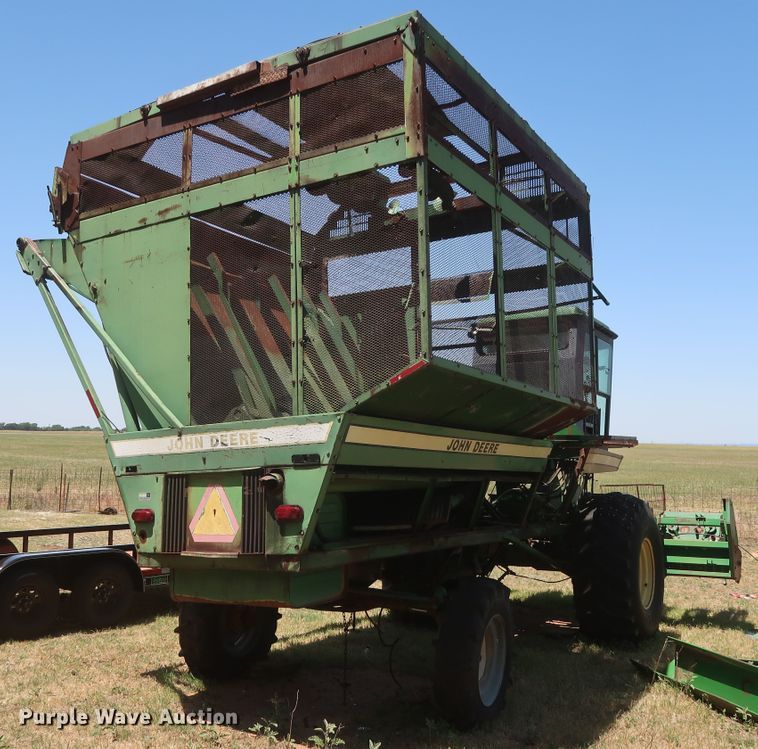 image for item GS9904 (2) John Deere cotton strippers