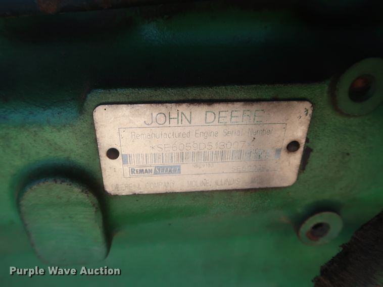 image for item GS9904 (2) John Deere cotton strippers