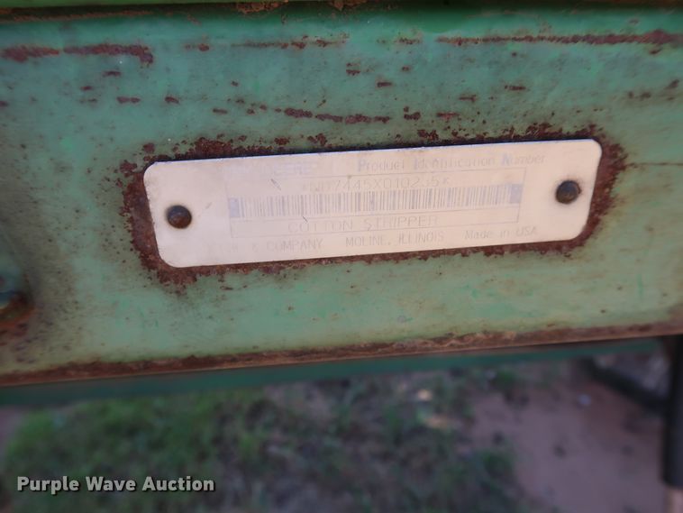 image for item GS9904 (2) John Deere cotton strippers