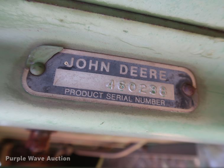 image for item GS9908 1981 John Deere 7720 Turbo combine