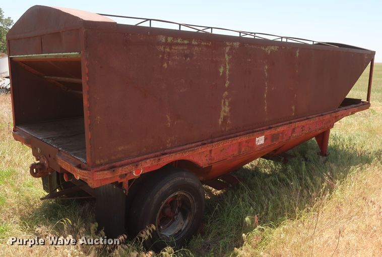 image for item GS9914 Hereford double hopper bottom grain trailer