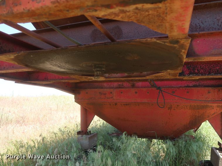 image for item GS9914 Hereford double hopper bottom grain trailer