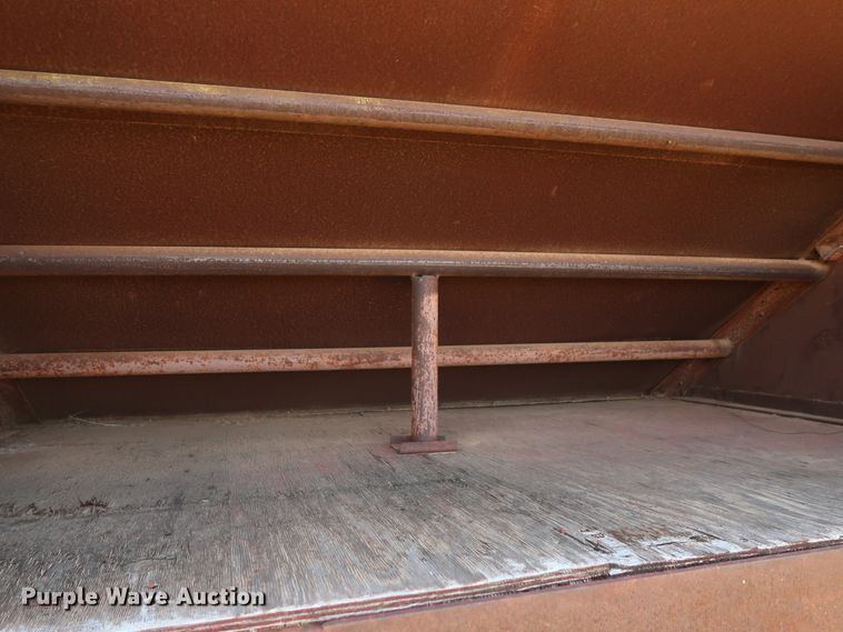 image for item GS9914 Hereford double hopper bottom grain trailer