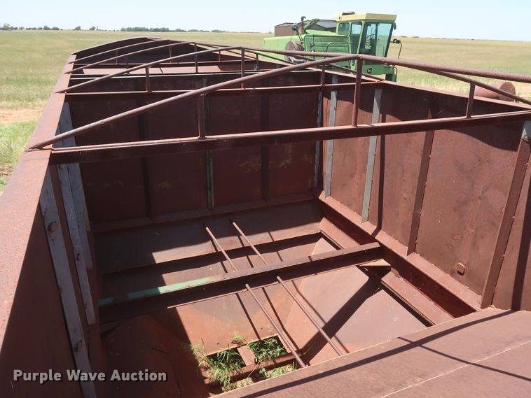 image for item GS9914 Hereford double hopper bottom grain trailer