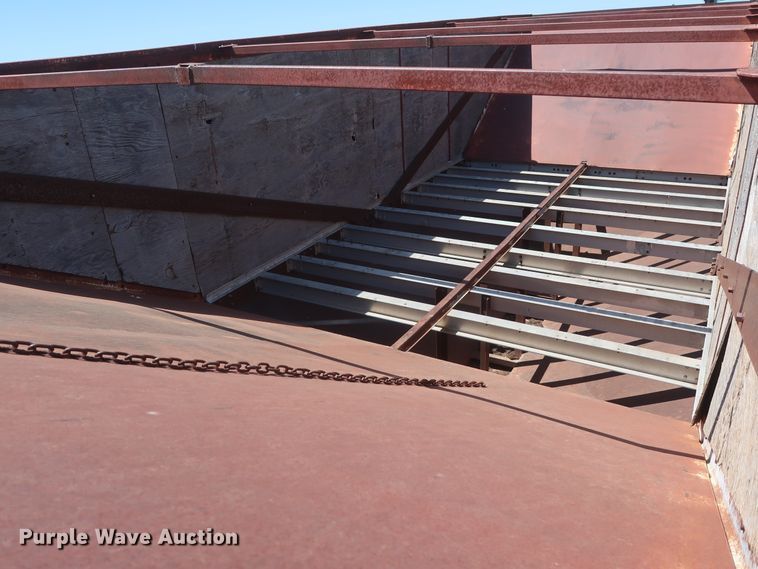 image for item GS9921 1968 Fruehauf Hobbs AD9-5000-27 single hopper bottom grain trailer