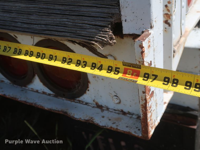 image for item GS9921 1968 Fruehauf Hobbs AD9-5000-27 single hopper bottom grain trailer