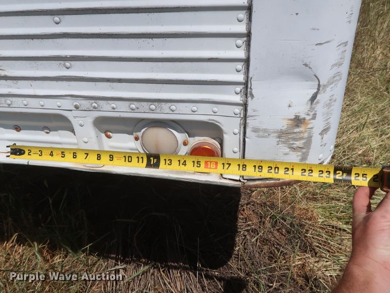 image for item GS9921 1968 Fruehauf Hobbs AD9-5000-27 single hopper bottom grain trailer