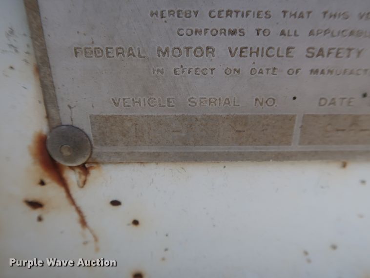 image for item GS9921 1968 Fruehauf Hobbs AD9-5000-27 single hopper bottom grain trailer