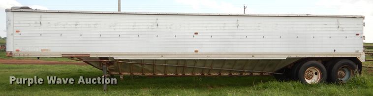 image for item HA9150 1975 Timpte single hopper bottom grain trailer