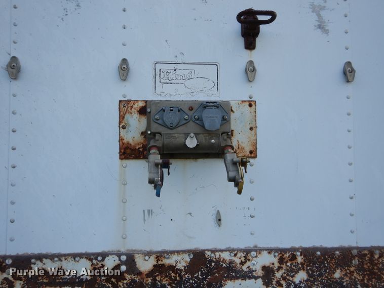 image for item HA9150 1975 Timpte single hopper bottom grain trailer