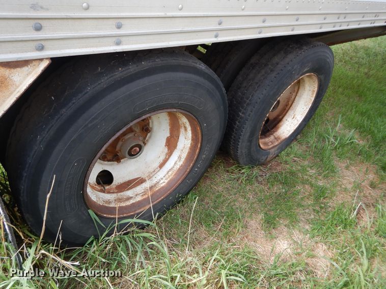 image for item HA9150 1975 Timpte single hopper bottom grain trailer