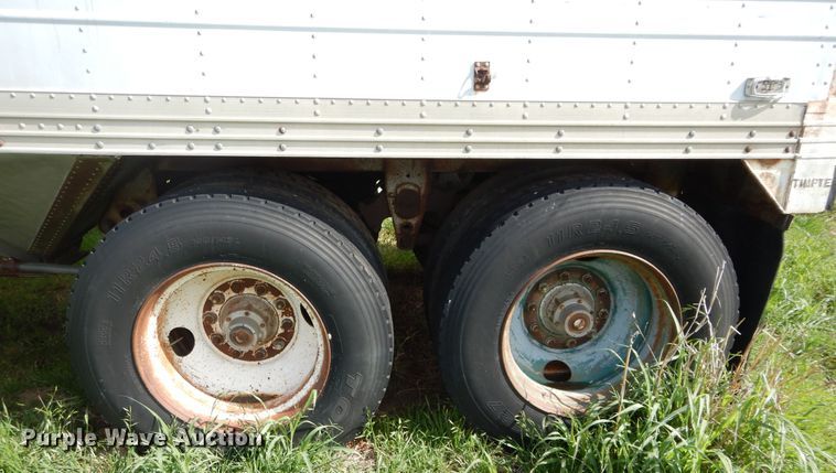 image for item HA9150 1975 Timpte single hopper bottom grain trailer