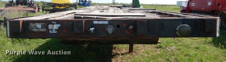 image for item HA9152 1978 Aztec Flatbed trailer